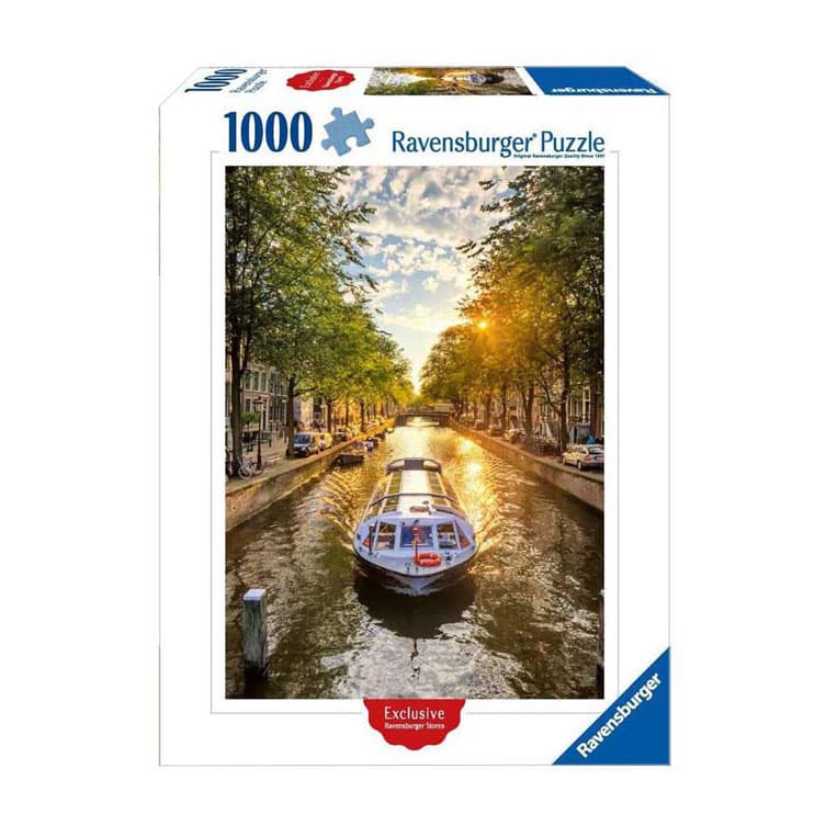 Ravensburger Legpuzzel Rondvaartboot, 1000st.