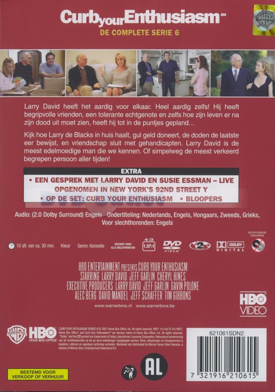 Curb your enthusiasm - Seizoen 6 (DVD)