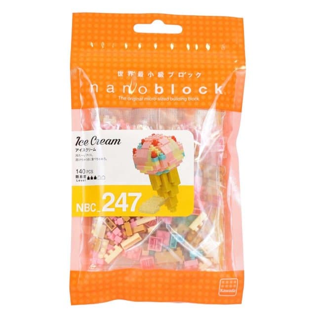 Nano Block Bouwset Icecream - 140st.
