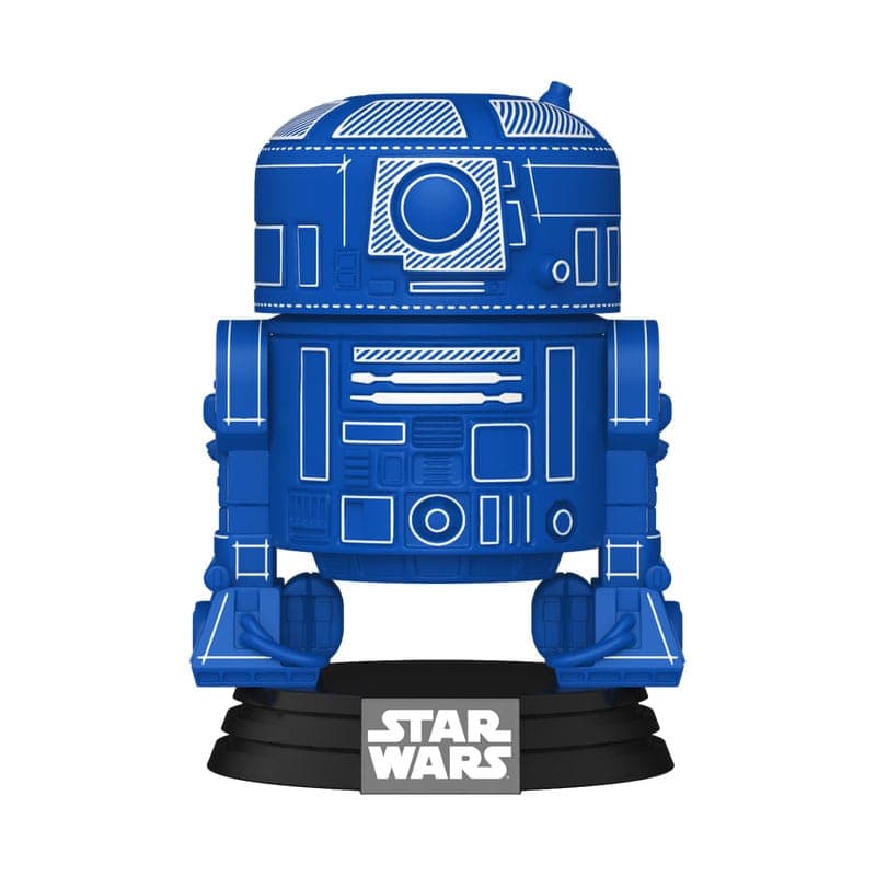 Star Wars: Funko! Pop - R2-D2 (Blueprint) (Vinyl Figure 798)