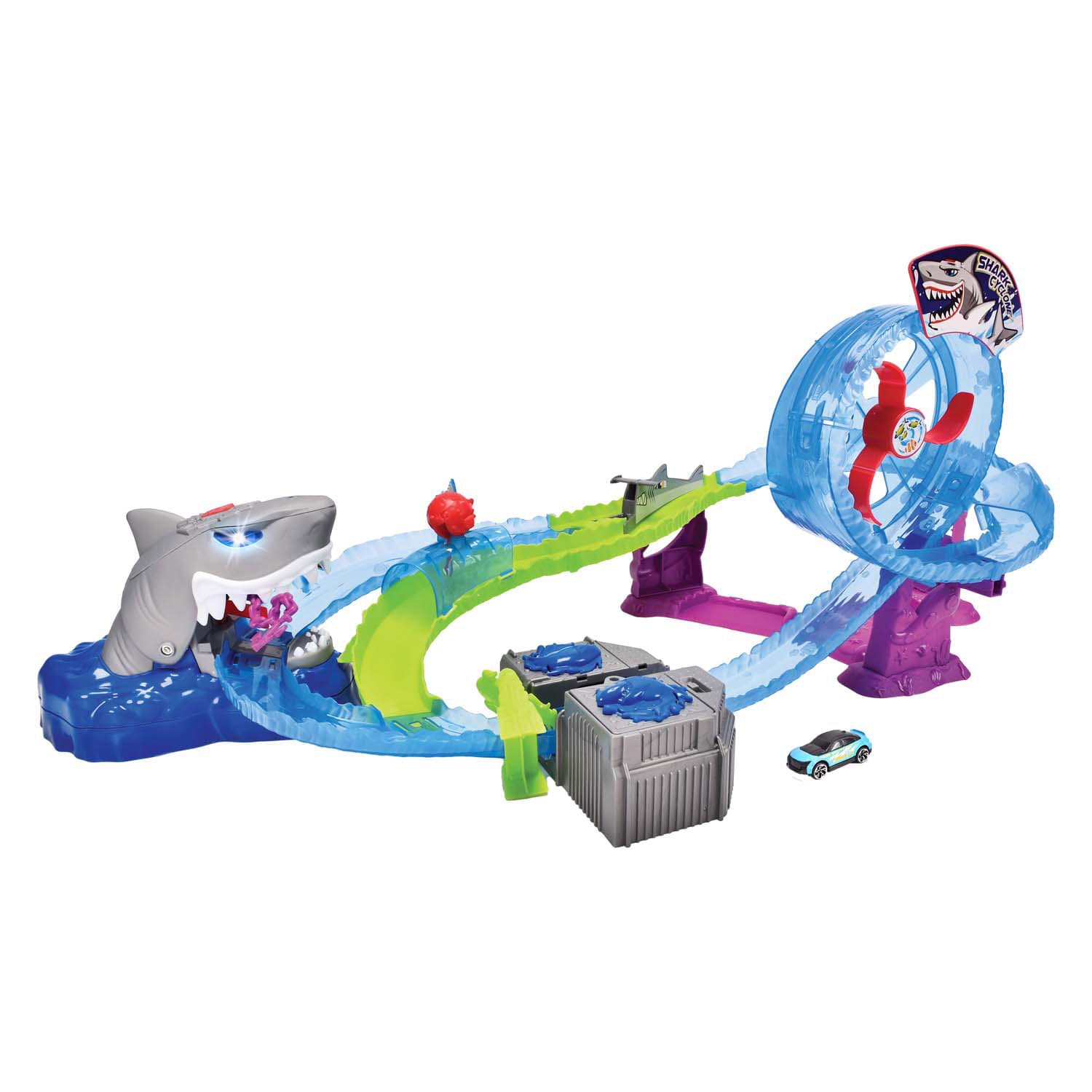 Dickie White Shark Track Set