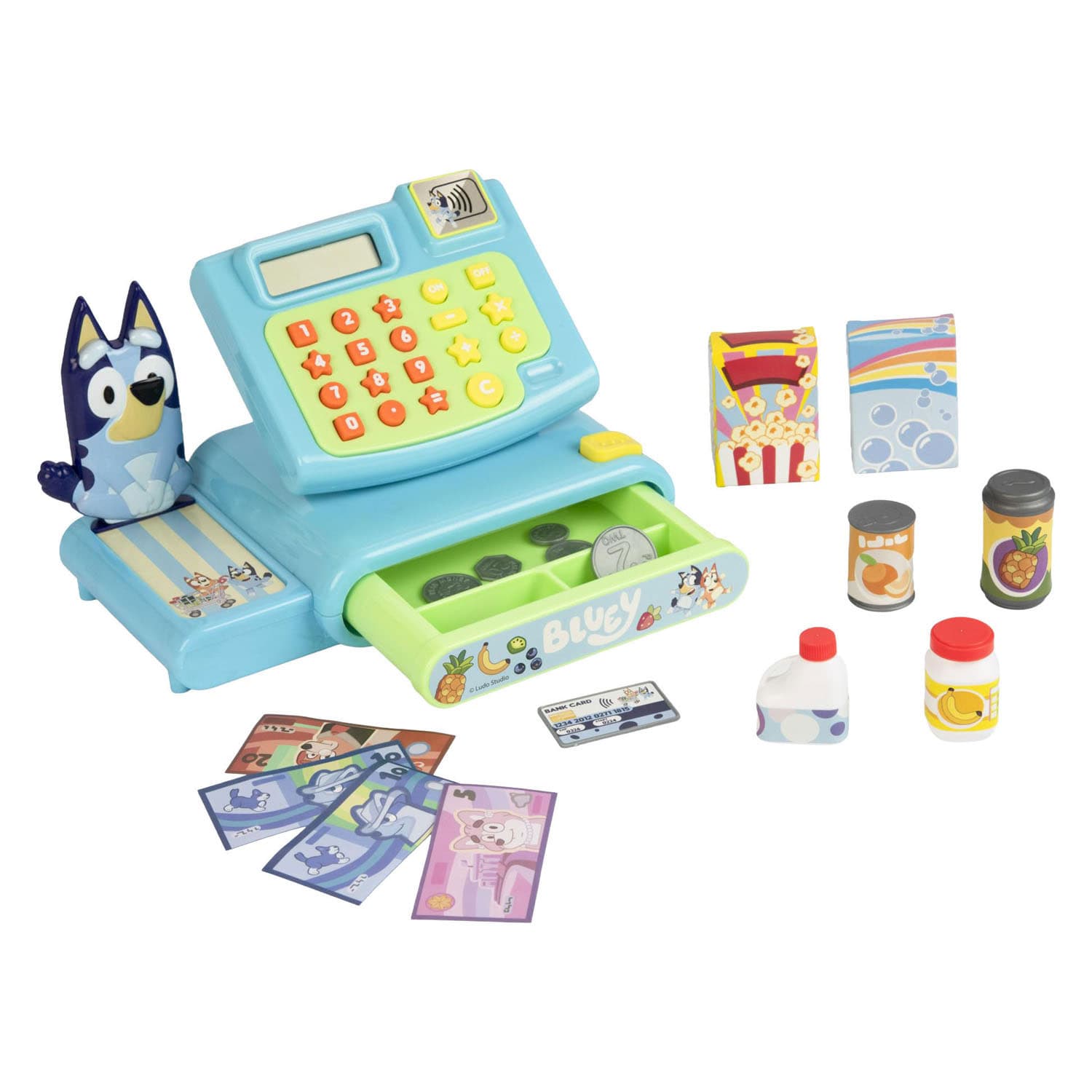 Bluey a Cash Register With Accessories (90427)