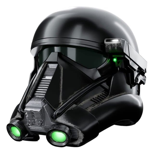 Star Wars  The Black Series  Imperial Death Trooper Premium Electronic Helmet  Toys