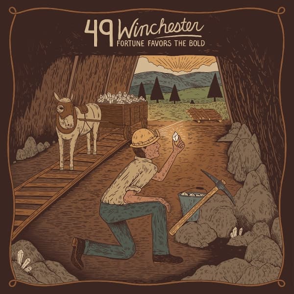 49 Winchester - Fortune Favors The Bold (LP) (Coloured Vinyl)
