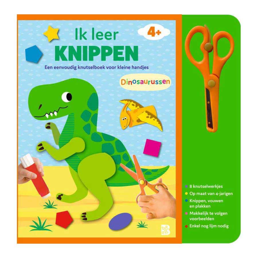 Ik leer knippen - Dinosaurussen