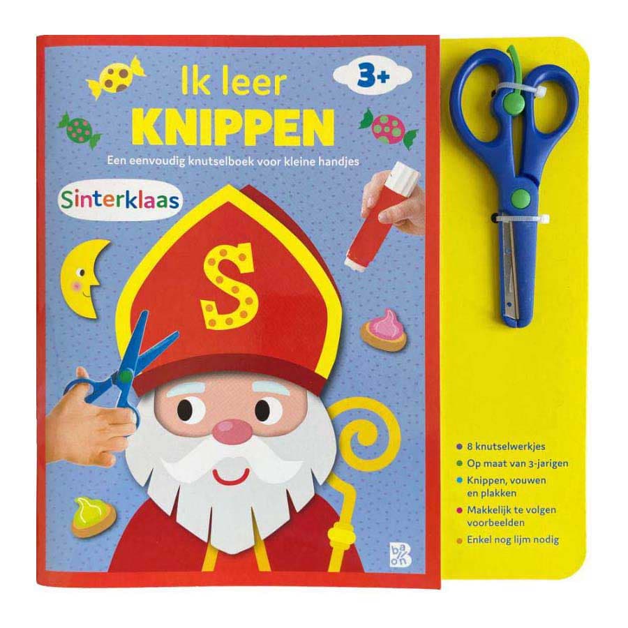 Ik Leer Knippen Sinterklaas 3+