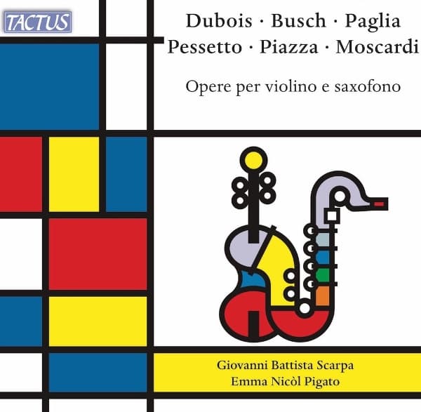 Giovanni Battista Scarpa, Emma Nicòl Pigato - Works For Violin And Saxophone (CD)
