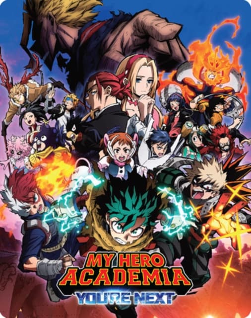 My Hero Academia Youre Next  The Movie  Limited Edition Steelbook
