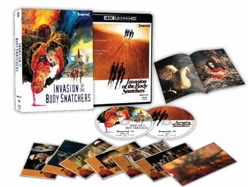 Invasion Of The Body Snatchers (1978) - 4k Uhd + Blu-ray Limited Edition Lenticular Hardcase - Imprint Collection #496 (Import)