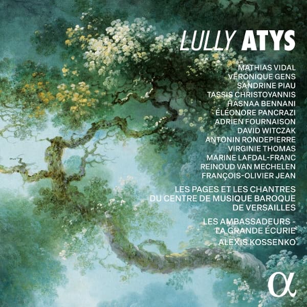 Mathias Vidal, Veronique Gens, Sandrine Piau, Les Ambassadeurs, La Grande Écurie - Lully: Atys (3 CD)