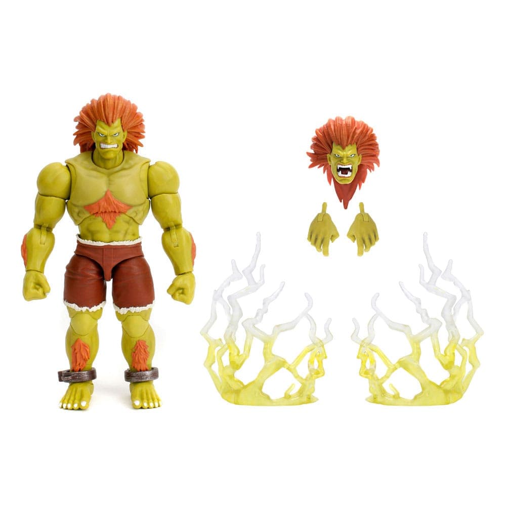 Street Fighter Ii: Jada Toys - Blanka Figure 19 Cm