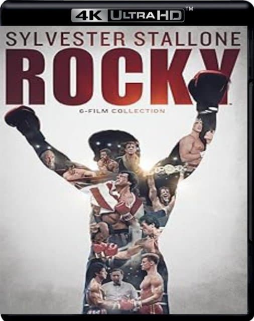 Rocky: 6-film 4k Collection (rocky, Rocky Ii, Rocky Iii, Rocky Iv, Rocky V, Rocky Balboa) (4k Uhd) (Import)