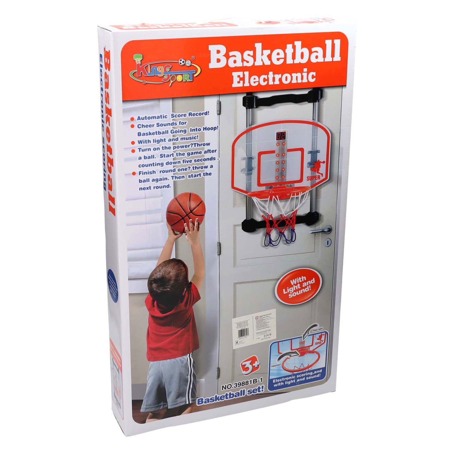 Basketbalbord Deurhanger met Teller