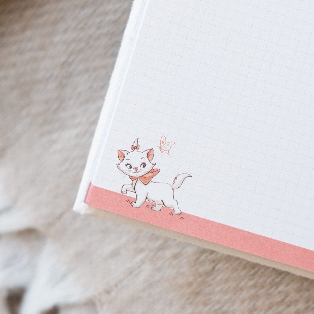 The Aristocats Premium Plush Notebook A5 Bonjour Marie