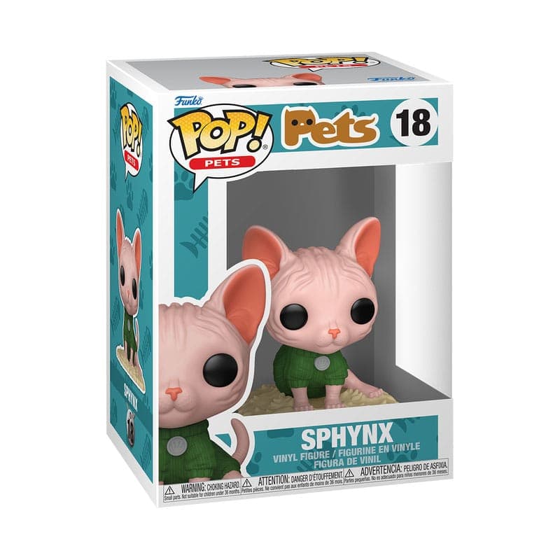 Pets: Funko Pop! Pets - S3 - Sphinx Cat (Vinyl Figure 18)