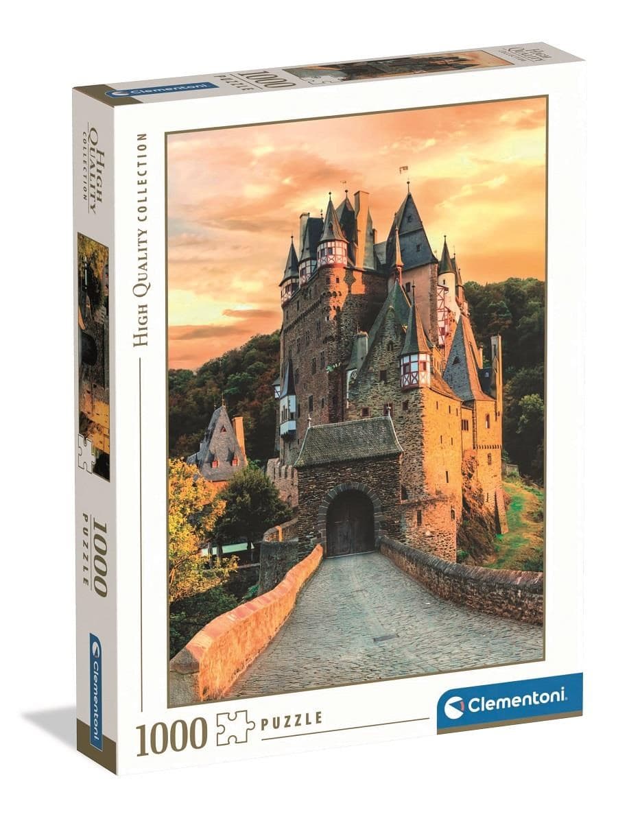 Golden Hour At Eltz Castle HQC (1000 stukjes) (Puzzle)