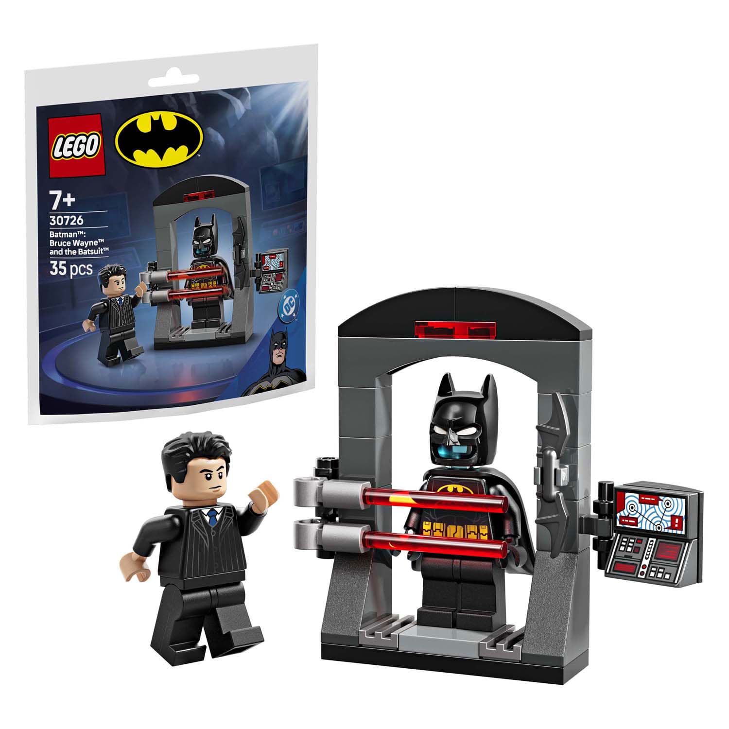 LEGO Super Heroes 30726 Batman Bruce Wayne en de Batsuit