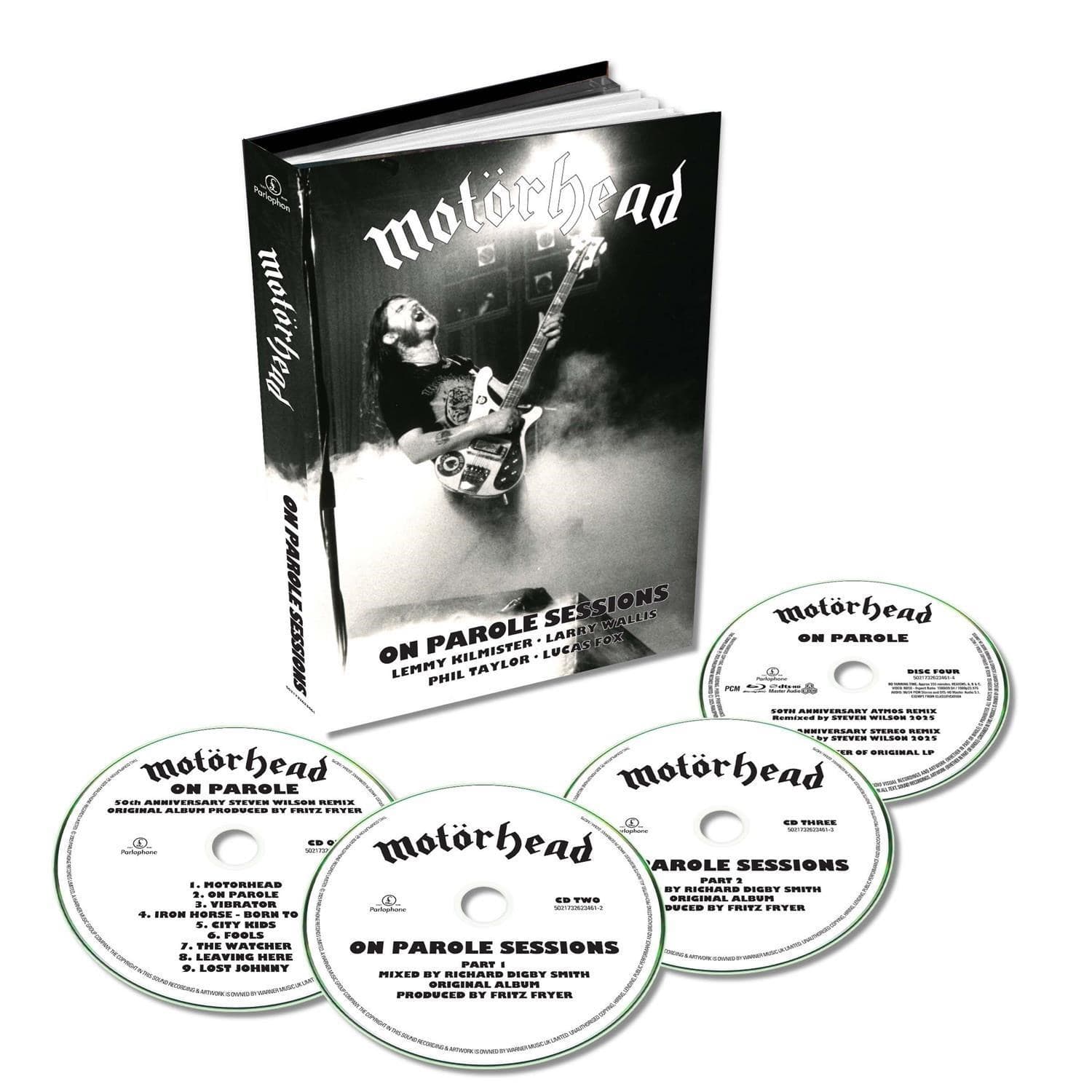Motörhead - On Parole Sessions (3 CD | Blu-ray)