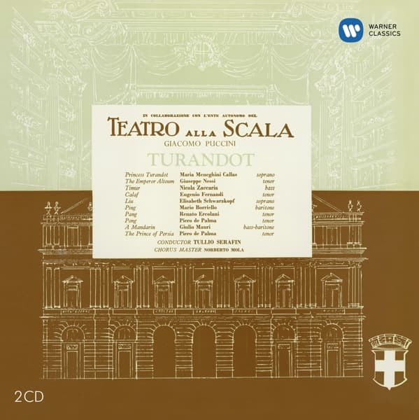 Maria Callas, Elisabeth Schwarzkopf, Mario Borriello, Renato Ercolani, Piero De Palma, Giulio Mauri, Tullio Serafin, Norberto Mola, Teatro Alla Scala - Puccini: Turandot (2 CD) (Remastered)