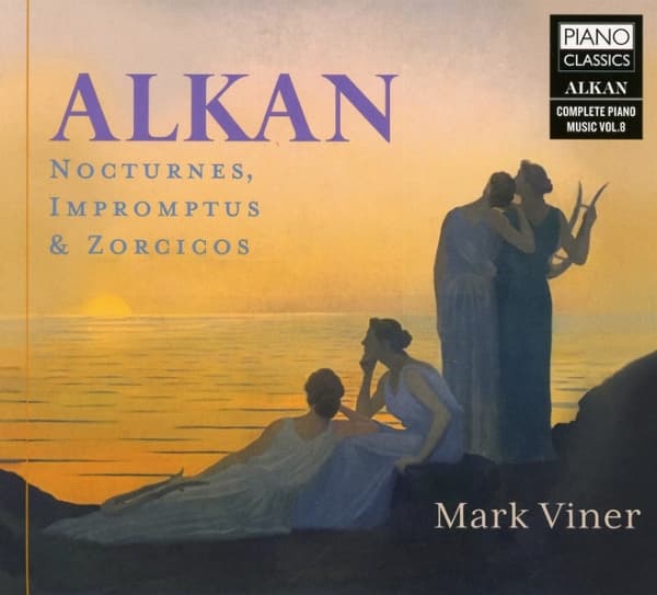 Mark Viner - Alkan: Nocturnes, Impromptus & Zorcicos, Vol.8 (CD)