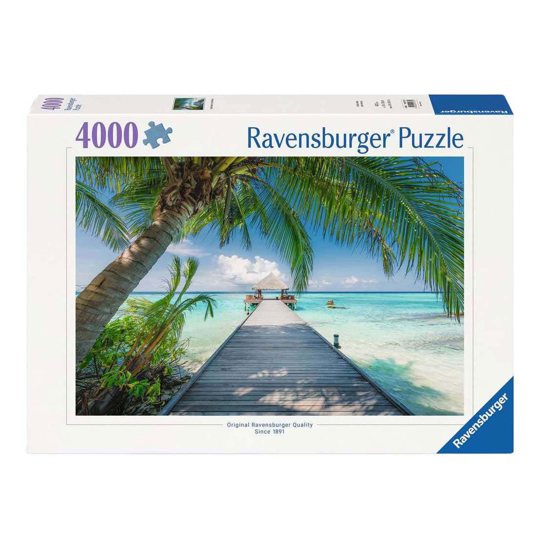 Ravensburger Legpuzzel Dream Beach on the Malededives - 4000st.