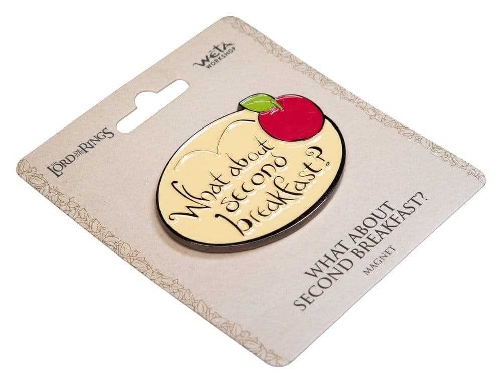 Lord of the Rings Magnet What About Second Breakfast? (Enamel) 7 cm