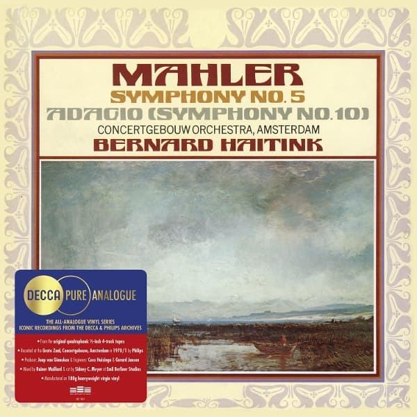 Royal Concertgebouw Orchestra & Bernard Haitink - Mahler: Symphony Nos. 5 & 10 (2 LP) (Decca Pure Analogue Vinyl Series)