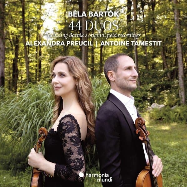 Antoine Tamestit & Alexandra Preucil - Bartók: 44 Duos & Original Field Recordings (CD)