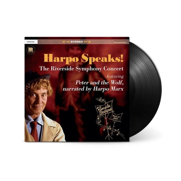 Harpo Marx - Harpo Speaks!: The Riverside Symphony Concert (LP)