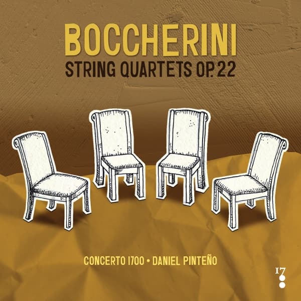 Concerto 1700 & Daniel Pinteño - Luigi Boccherini: String Quartets Op.22 (CD)