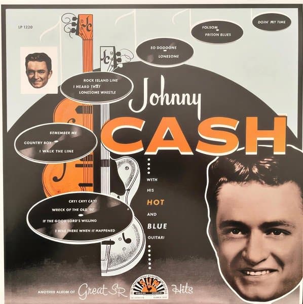 Johnny Cash - With His Hot And Blue Guitar! (LP)