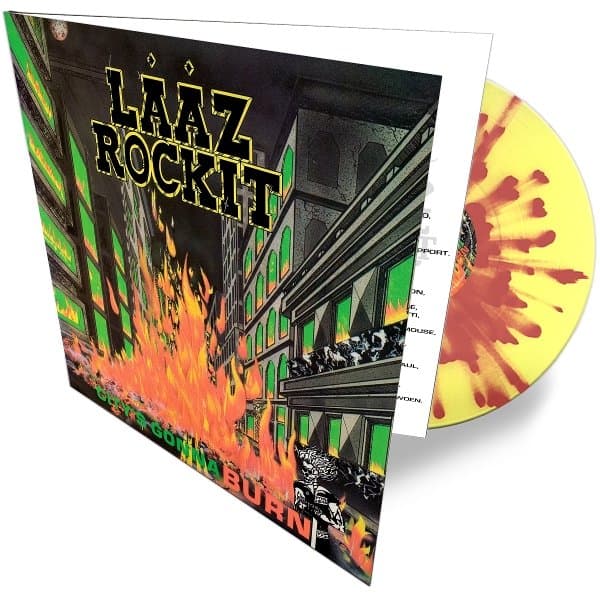 Laaz Rockit - City's Gonna Burn (LP) (Coloured Vinyl)