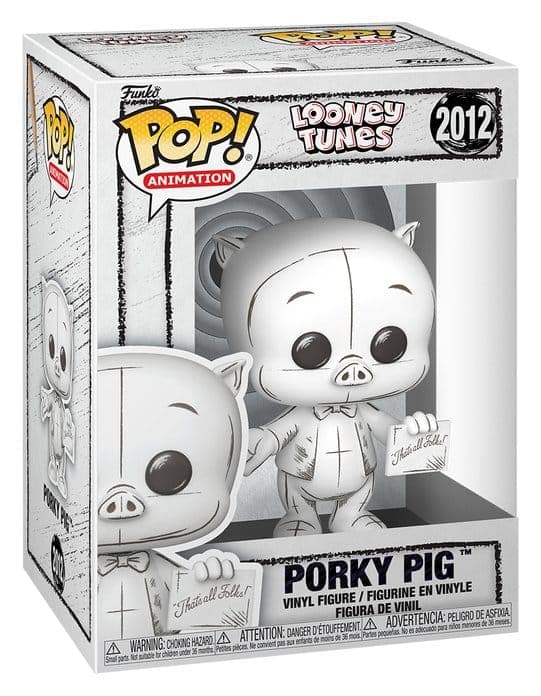 Looney Tunes: Funko Pop! Animation - S6 - Porky Pig (Vinyl Figure 2012)