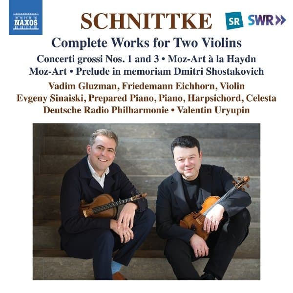 Vadim Gluzman, Friedemann Eichhorn, Evgeny Sinaiski, Deutsche Radio Philharmonie, Valentin Uryupin - Schnittke: Complete Works For Two Violins (CD)