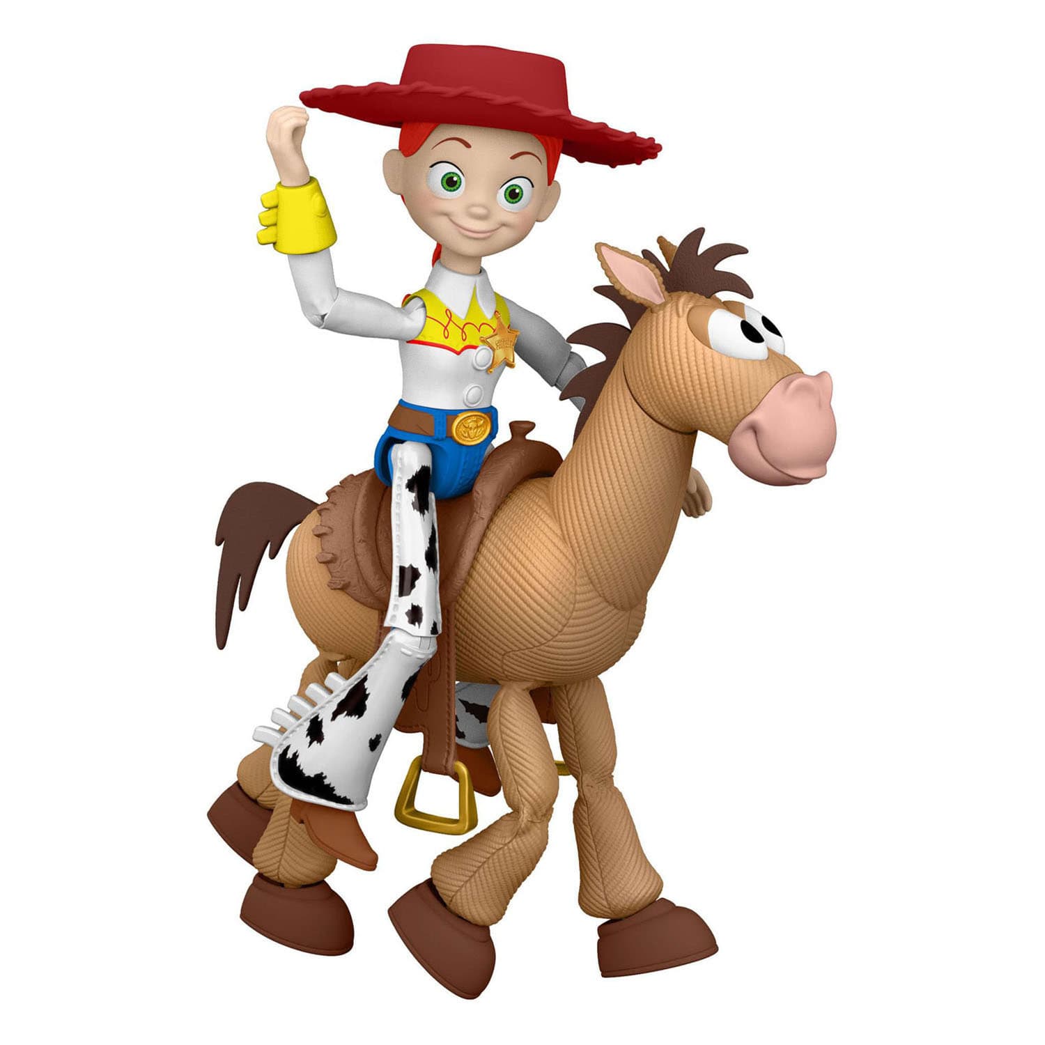 toy story 5   basic movie figure jessie  bullseye toys