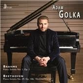 Adam Golka - Brahms & Beethoven Piano Sonatas (CD)