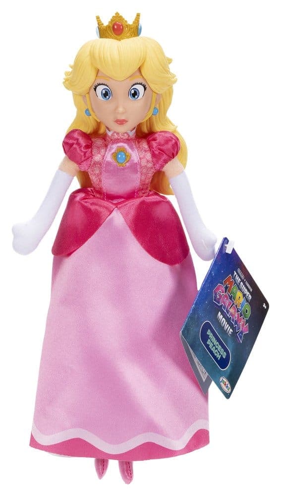 The Super Mario Galaxy Movie Plush Figure Princess Peach 23 cm