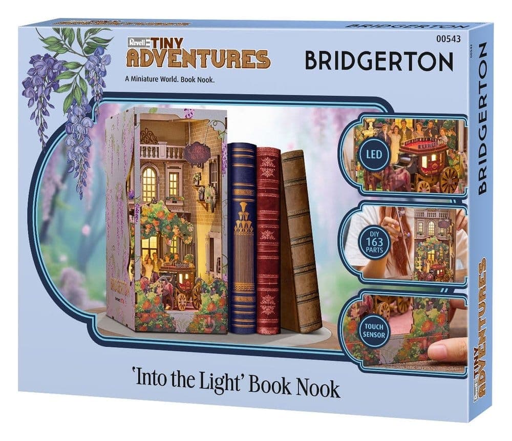 Revell Tiny Adventures Book Nook Bridgerton Into the Light - 163dlg.