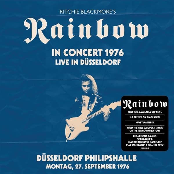 Ritchie Blackmore's Rainbow - Live In Dusseldorf 1976 - Dusseldorf Philipshalle (3 LP)