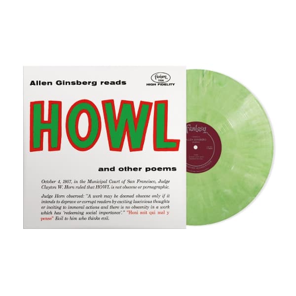 Allen Ginsberg - Howl And Other Poems (LP) (Coloured Vinyl) (Remastered)