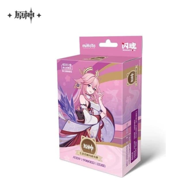 Genshin Impact Trading Card Game Series 03 Pre-Build Starter Deck 05 Yae Miko *Chinese Version*