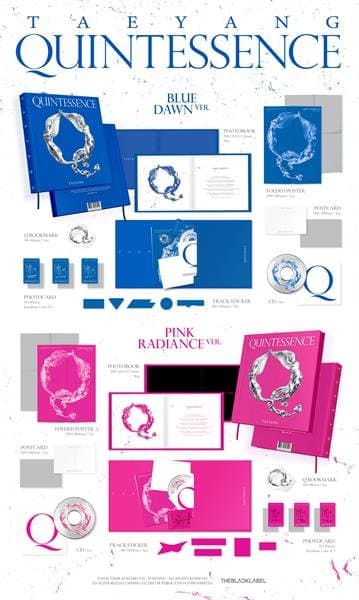 Taeyang - Quintessence (Blue Dawn Version / Pink Radiance)