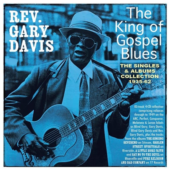 Rev. Gary Davis - The King Of Gospel Blues: The Singles & Albums Collection 1935-62 (4 CD)