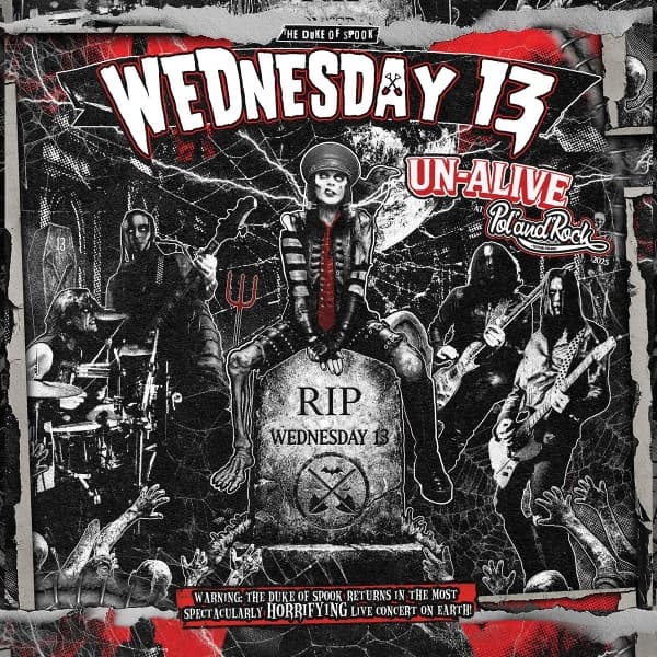 Wednesday 13 - Un-Alive From Pol'and'rock 2025 (CD)