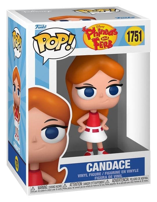 Disney: Funko Pop! - Phineas & Ferb - Candace (Vinyl Figure 1751)