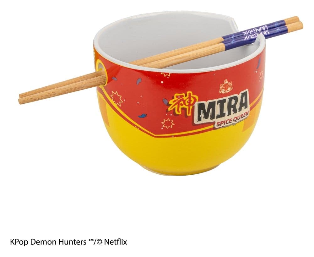 K-Pop Demon Hunters: Cinereplicas - Mira Regina Delle Spezie (Ciotola Di Ramen Con Bacchette)
