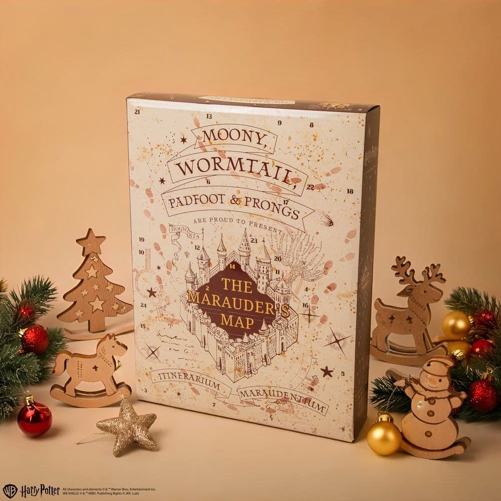 Harry Potter Advent Calendar Marauder\'s Map New Edition 2026