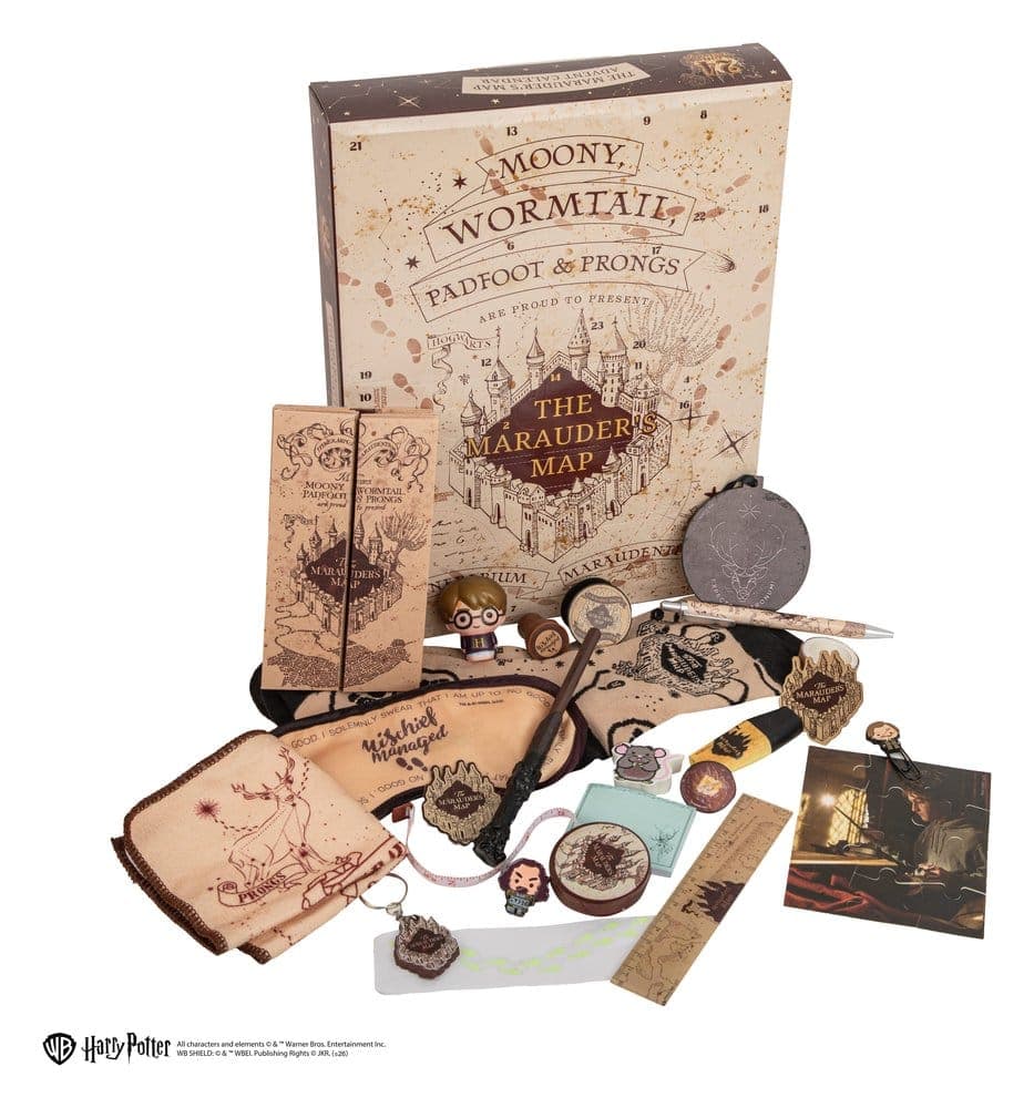 Harry Potter Advent Calendar Marauder\'s Map New Edition 2026