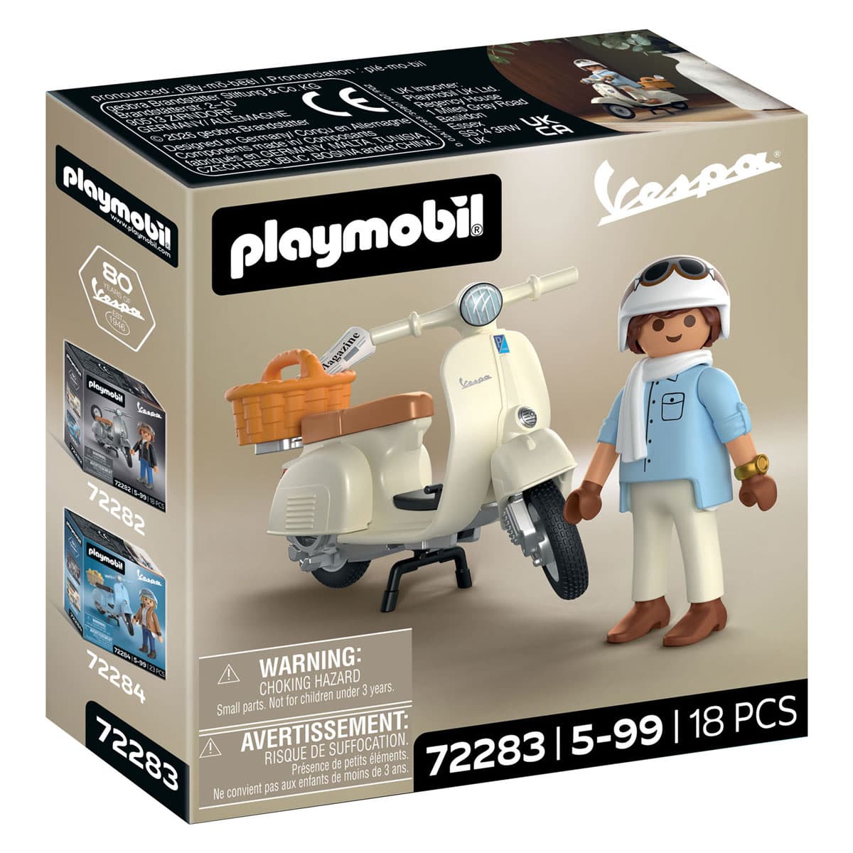 Playmobil Vespa 80 jaar Klassieke Uitvoering - 72283