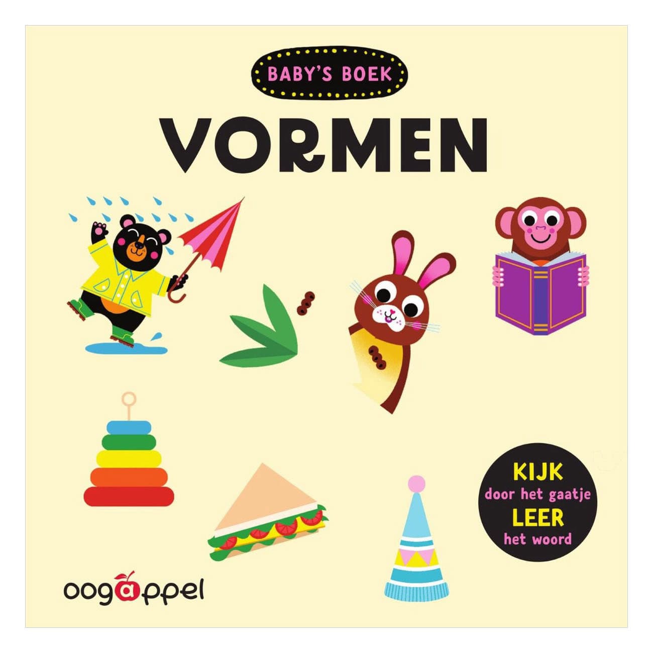 Babyboek Vormen Kartonboekje